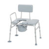 Drive Padded Transfer Bench/Commode - 12005KDC-1 2 Drive Combination Padded Transfer Bench/Commode - 12005KDC-1 Combination padded transfer bench/commode Splash Defense Transfer Bench