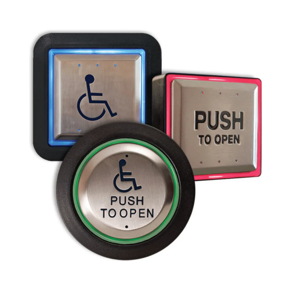 Automatic Door Opener Near Me Colored light push to open automatic door opener, automatic door, automatic door closer