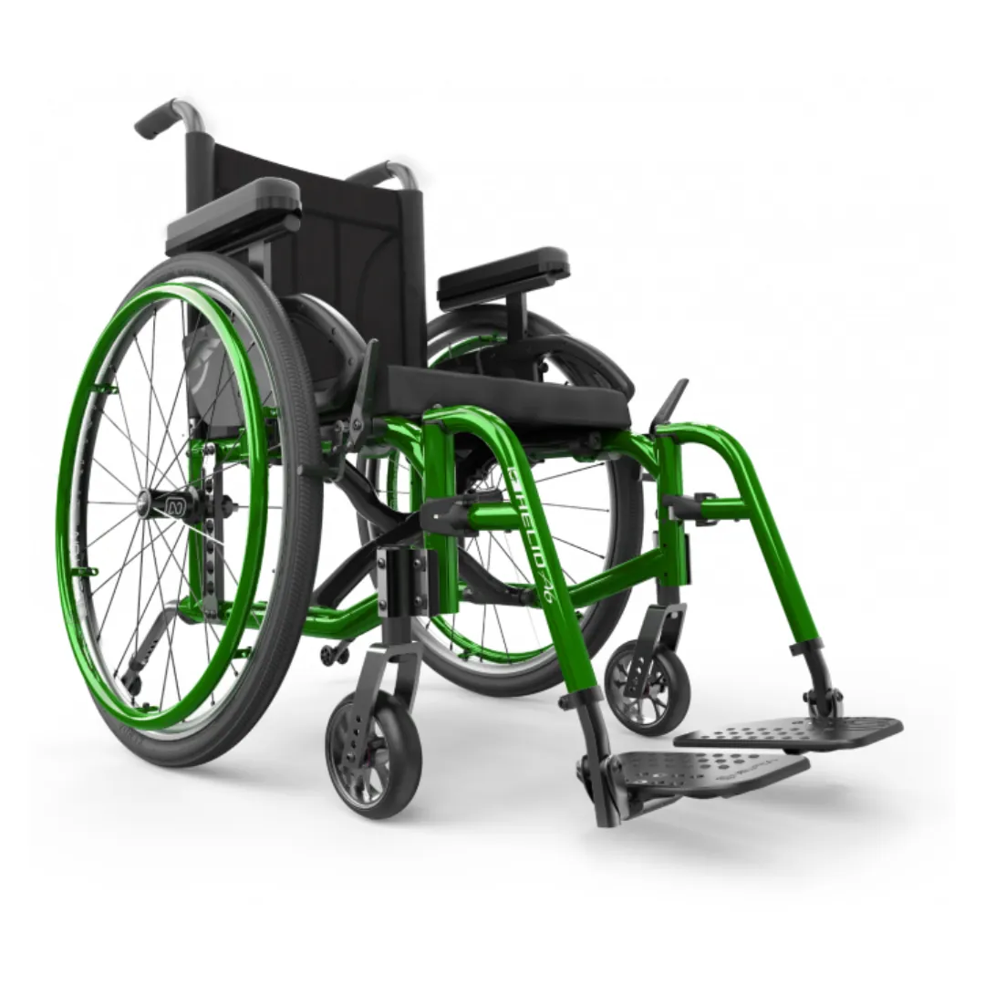 Wheelchair Configuration Wheelchair folding helio a6 monster green 1