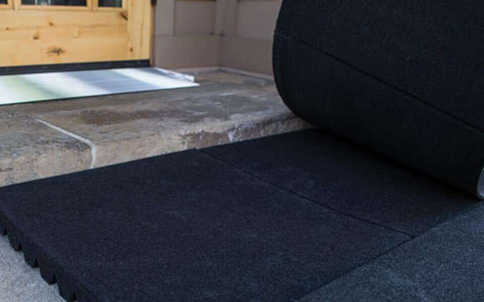 Rubber Modular Entry Mat in Toronto Mobility Specialties Modular Entry Mat MODULAR ENTRY MAT