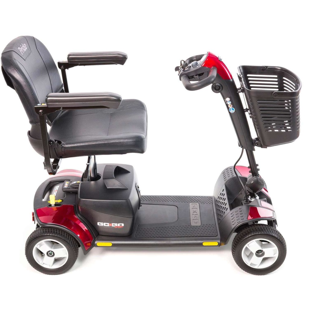 Pride Go Go Sport 4 Wheel Scooter in Toronto Mobility Specialties 4-wheel Portable Scooters Go Go Sport, Go Go Sport 3 Wheel