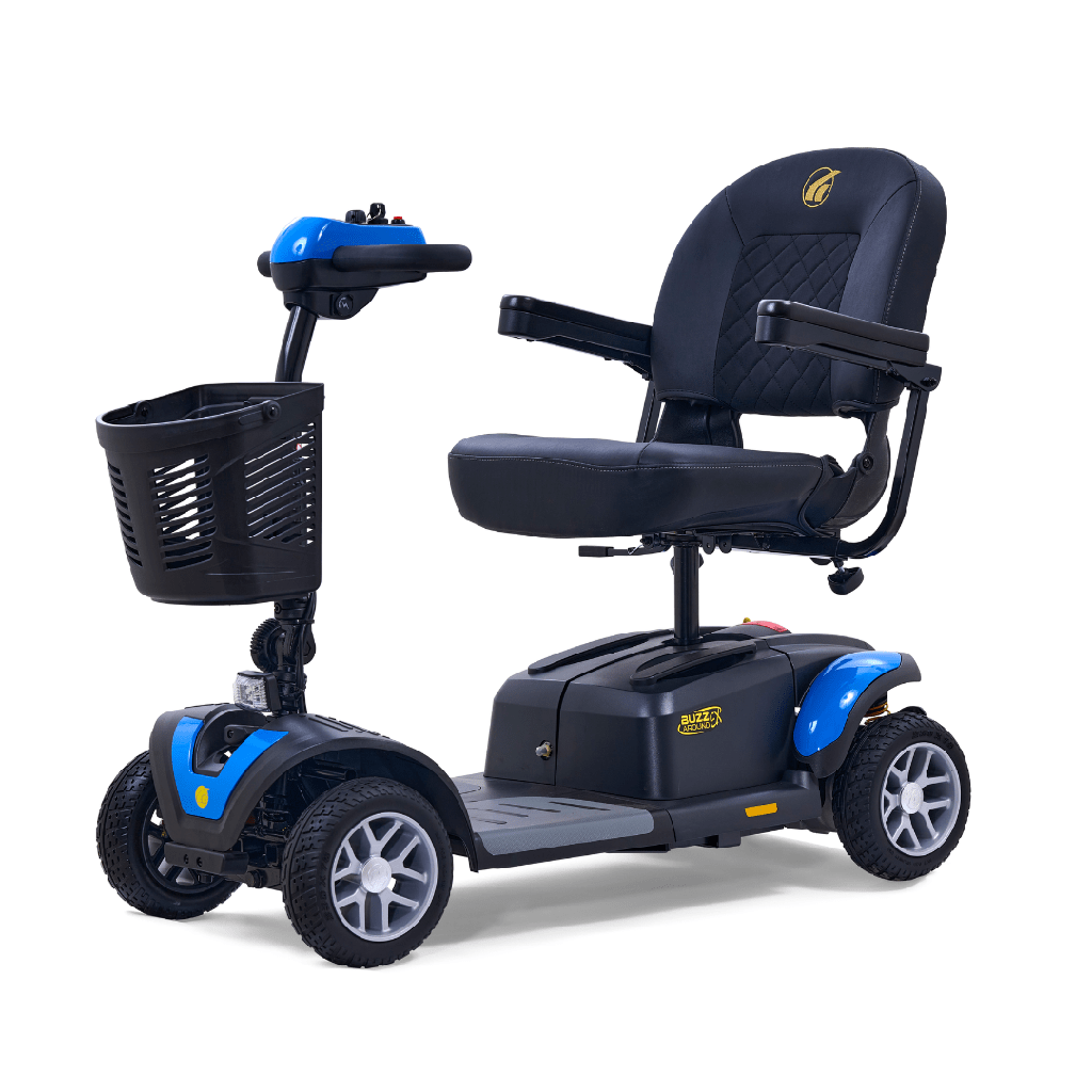 Golden Buzzaround EX 4-Wheel Scooter - GB148 Golden buzzaround ex 4 wheel scooter gb148 7 buzzaround ex
