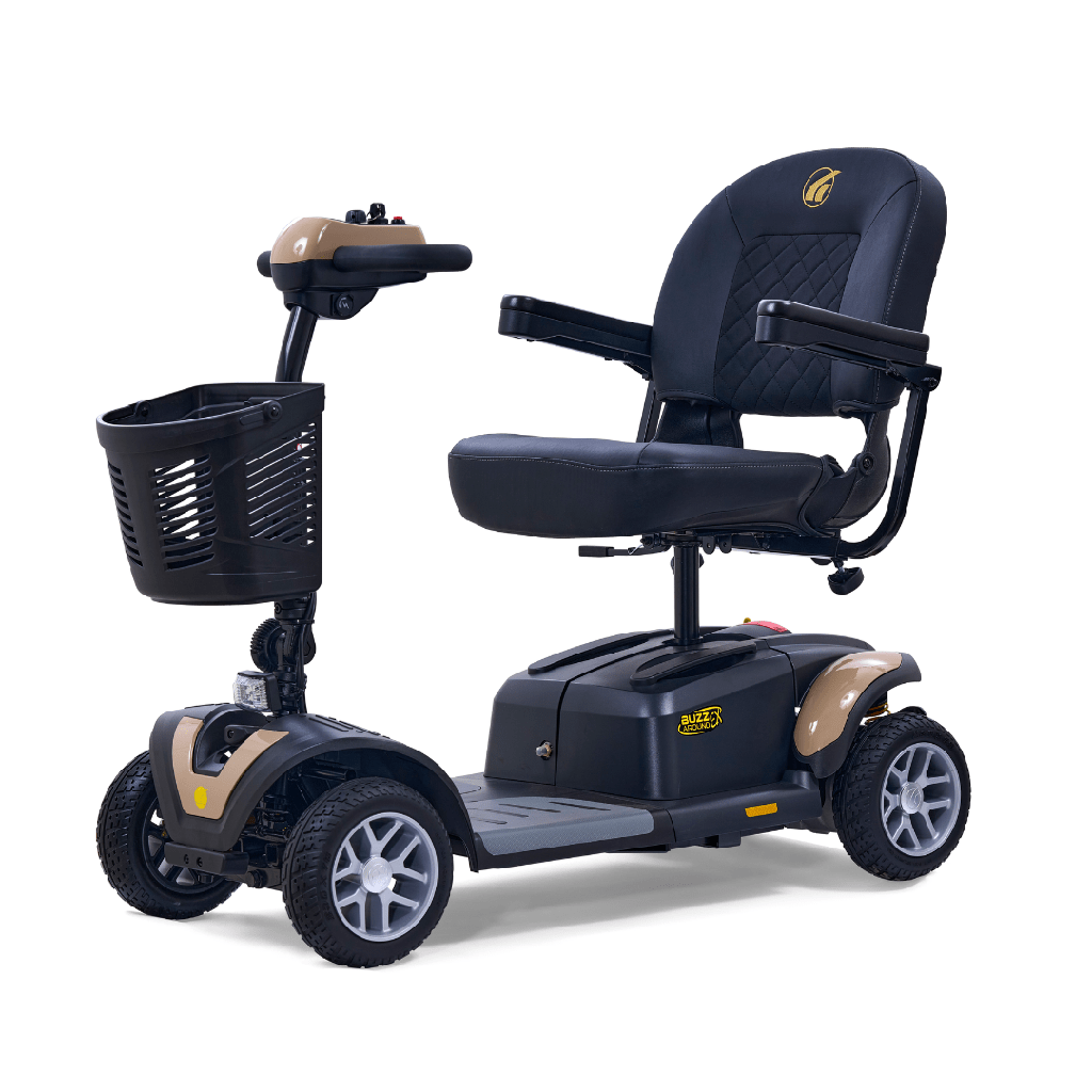 Golden Buzzaround EX 4-Wheel Scooter - GB148 Golden buzzaround ex 4 wheel scooter gb148 4 buzzaround ex
