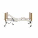 Backrest and knee break raised together, showing the bed in the auto contour position