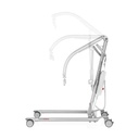 Side view of the Carina 350 lift with the arm raised through its lifting range
