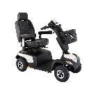 Pegasus Pro with white colour panels, high-back captain's seat and front basket