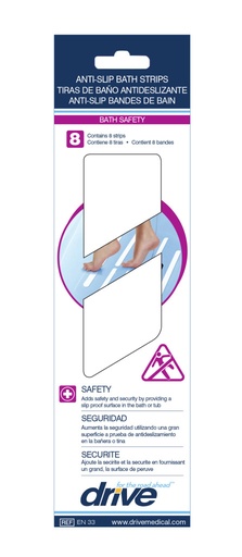 Drive Tub and Stair Safety Treads 84560 AquaSense Bath Mat