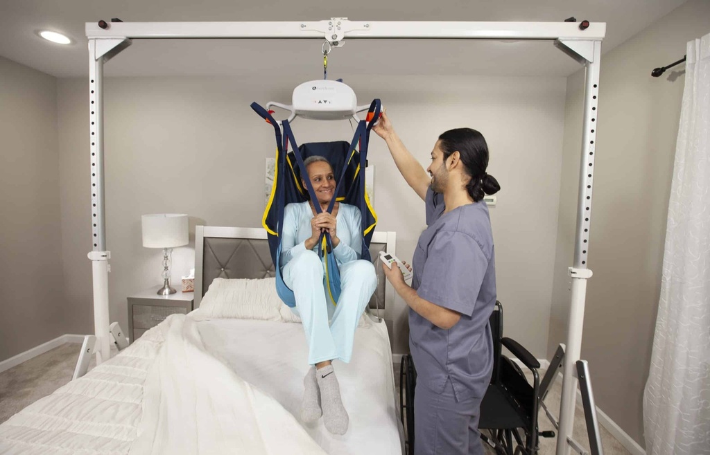 Handicare AP300 Portable Ceiling Lift in Toronto Mobility Specialties Portable Ceiling Lifts portable ceiling lift