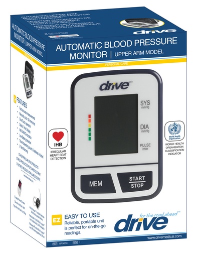 Drive Economy Automatic Blood Pressure Monitor, Upper Arm - BP3600 296653 Blood Pressure Monitor