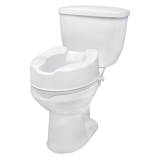 Drive Raised Toilet Seat without Lid, 6" - 12066