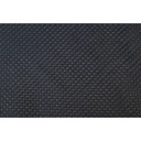 Non-skid underside of the fall mat, a dotted grip surface that helps stop it sliding
