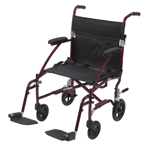 Drive Fly-Lite Aluminum Transport Chair - DFL19-BL Dfl19 rd Airgo Comfort-Plus XC