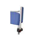 Ezee Life 18" Tilt Rehab Shower Commode - HL190