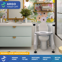 ArGo Electric Toilet Lift – Safe & Effortless Bathroom Mobility Solution | Mobility Specialties Toronto