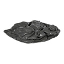 The charcoal CryoFluid insert on its own, the fluid pad that sits in the cushion's rear well under the seat bones