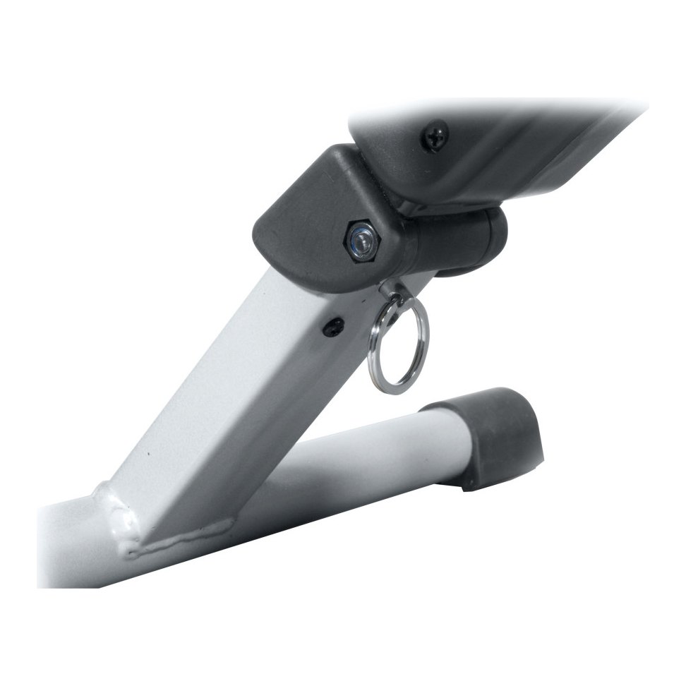 Locking ring at a leg joint, which you pull to fold that leg down for storage