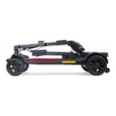 CarryOn main body folded flat with the seat removed, 12 inches high
