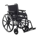Viper Plus GT with the swing-away footrests, front three-quarter view showing the seat and both armrests