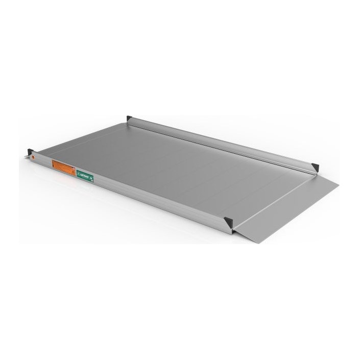 Gateway 6 ft solid surface ramp deck with its side curbs, no handrails fitted