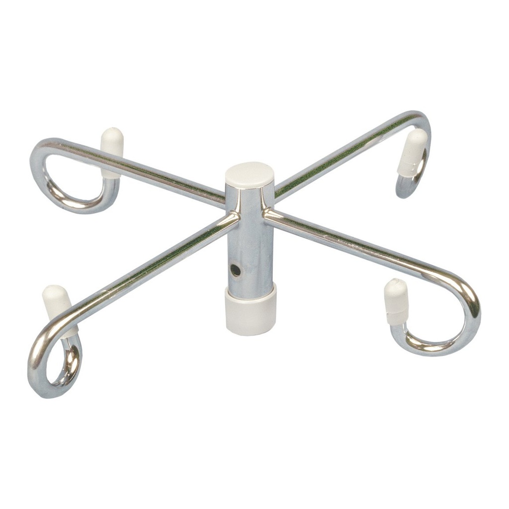 Removable four-hook top of economy IV pole 13029, four loops on one head