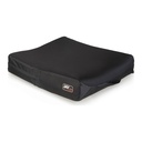 Jay Ion cushion fully assembled in its stretch outer cover, seen from the front three quarter angle