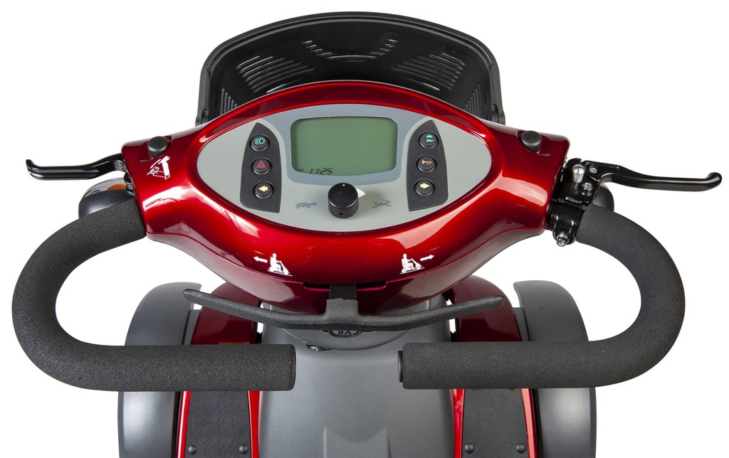The Eclipse Bigfoot S846 tiller, with its digital LCD dashboard and controls