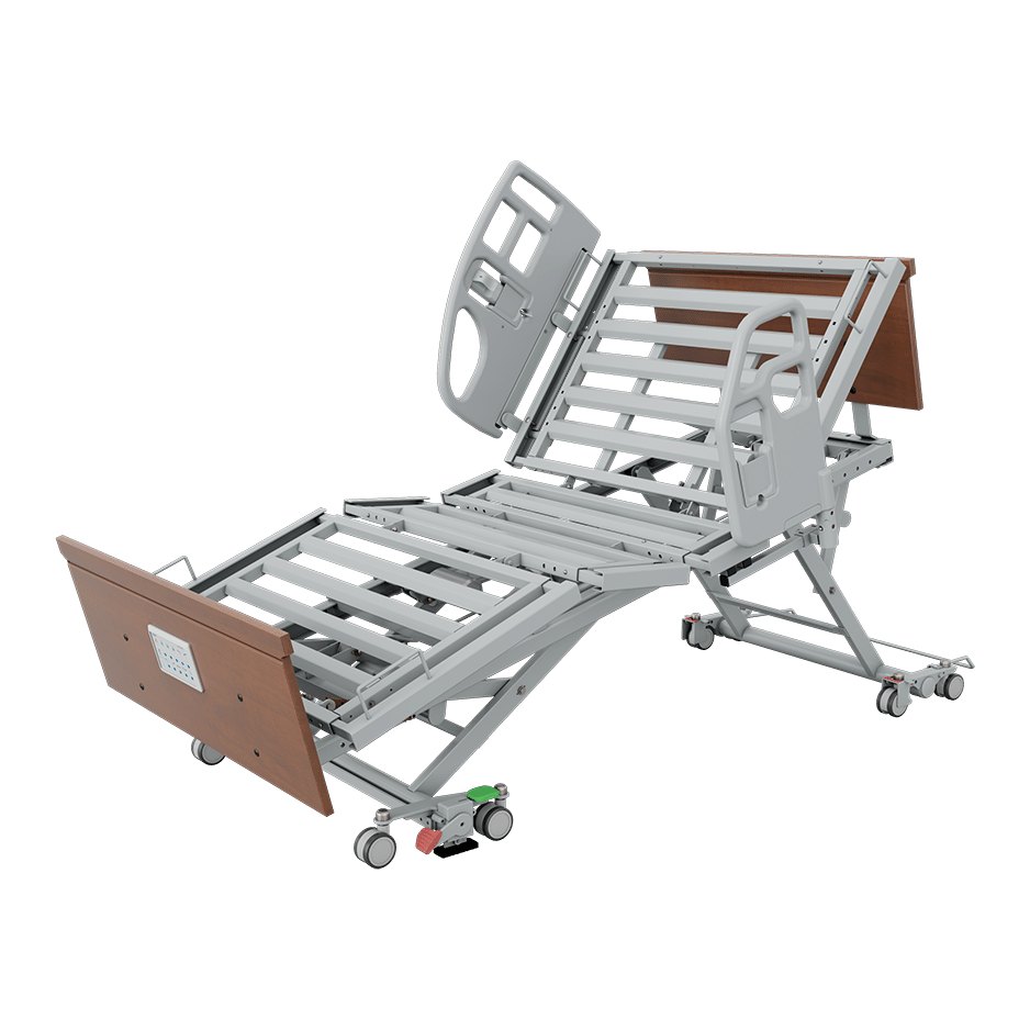 Second angle of the same Span America bed, shown as host-bed context for the Q6670 option