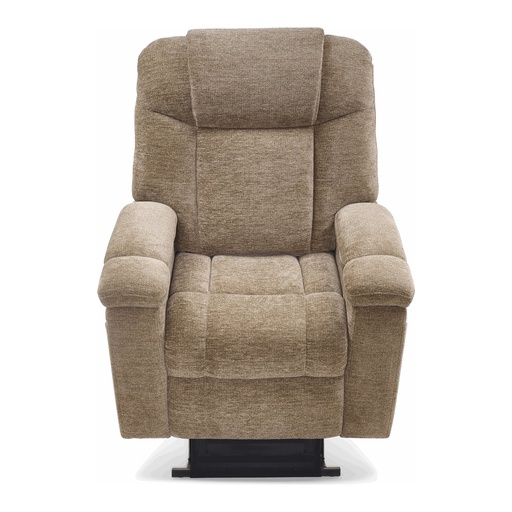 Venice PL447 in Sand fabric, raised on the lift