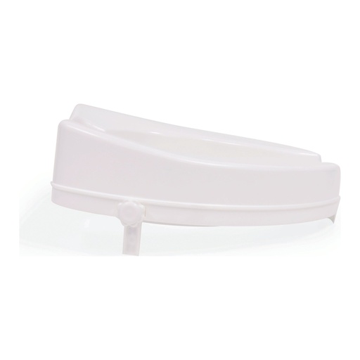 Side view of the BIOS 4 in raised toilet seat and its bracket