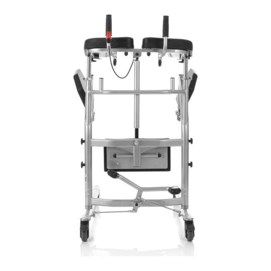Savaria RoWalker 400 front view with the knee pad and foot pedal