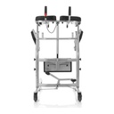 Savaria RoWalker 400 front view with the knee pad and foot pedal
