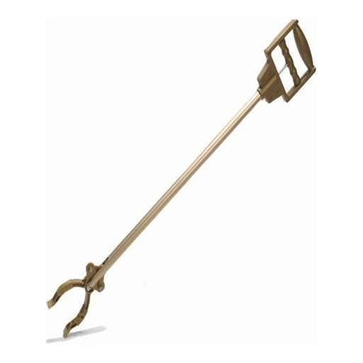 MOBB reacher MHRCHR shown full length with the moulded comfort grip and the open jaws