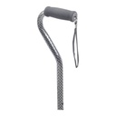 Foam handle and wrist strap on the etched offset shaft