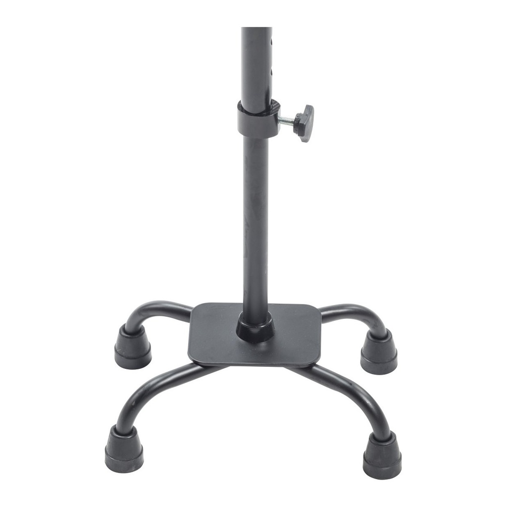 Small K base with four feet and the height-lock knob