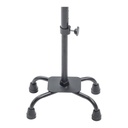 Small K base with four feet and the height-lock knob