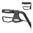 Loop lock and grip on the Go-Lite bariatric rollator handle