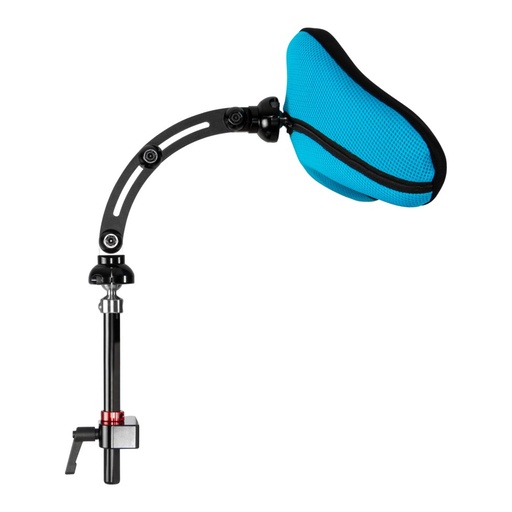 Spex Stylo 260 head support mechanism with its longer adjustable links and ball joints