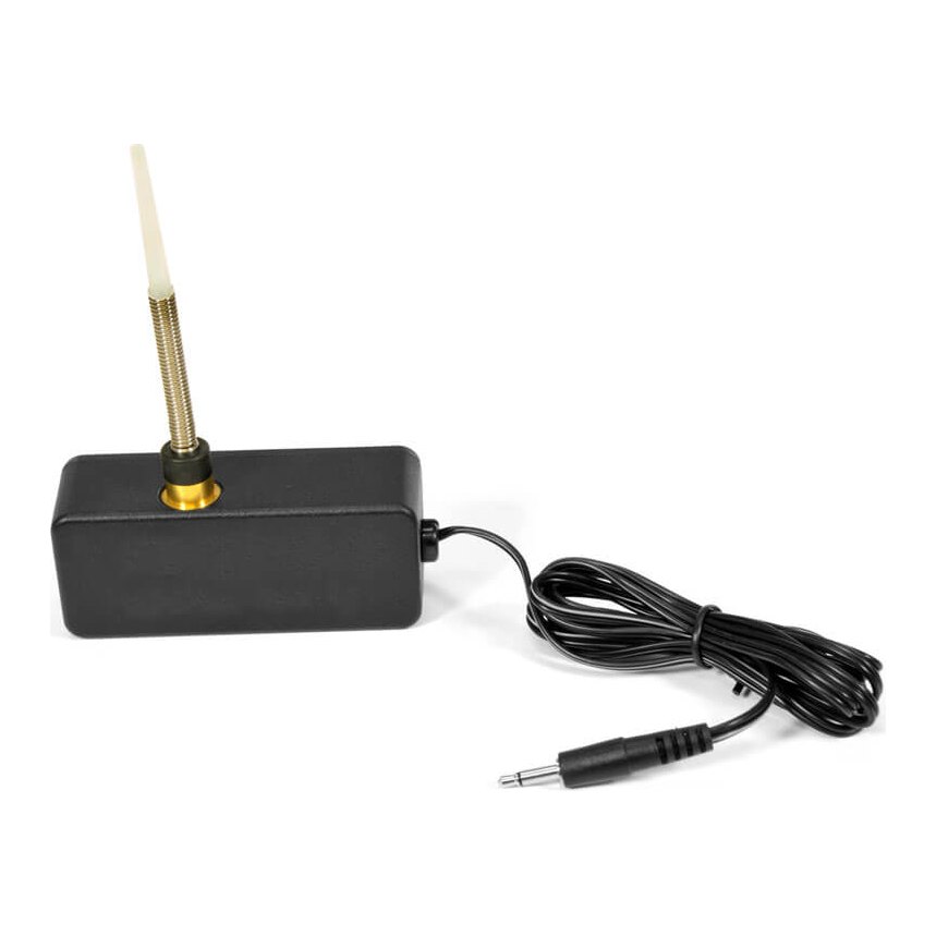 Switch-It Wobble Switch with its flexible arm on a black base