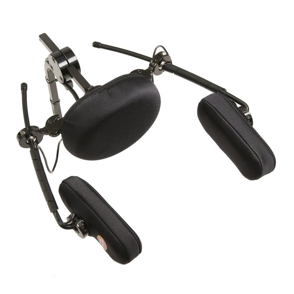 The Dual Pro back pad seen from above, with a side pad on each arm