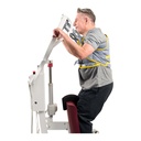 Handicare Stand Assist clip sling M921526 as the person rises