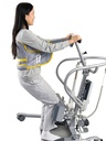 Handicare Stand Assist loop sling M921519, side view on the sit-to-stand lift