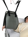 Close view of the Handicare Supreme arm sling B-ARM around a forearm