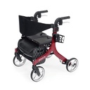 Amylior Ultralight Stella Rollator Walker Red