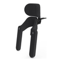 Whitmyer Heads Up Wheelchair Head Support. Heads Up with a separate occipital pad above the cradle and two long support arms