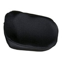 Whitmyer Plush Wheelchair Head Support. The Plush pad alone, a shallow black cup with no hardware attached
