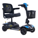 Buzzaround XL Plus in Coastal Blue with a blue accent shroud and mesh seat