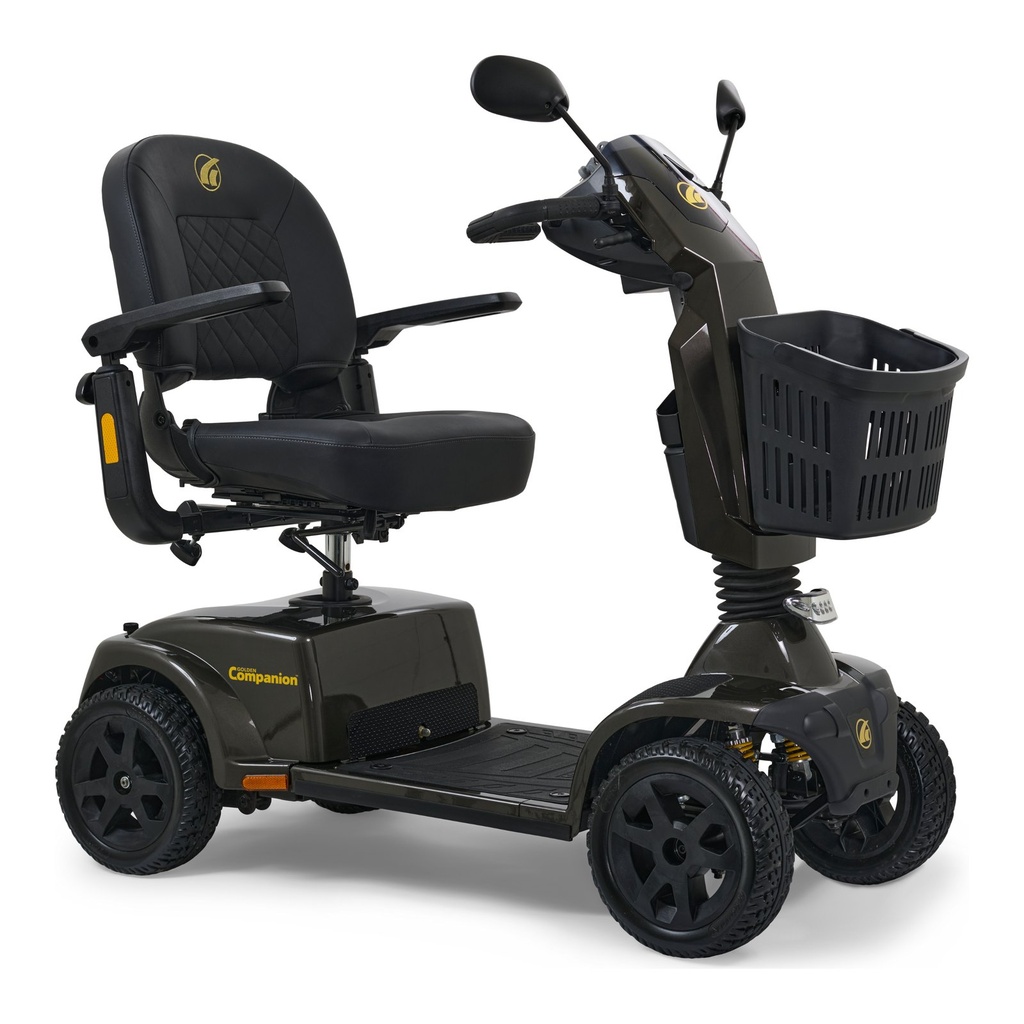 Side view of the Companion GC440 showing its four wheels