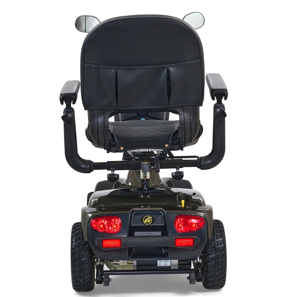 Rear view of the Companion GC440 with its tail lights