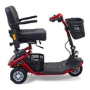 Left side view of the Golden LiteRider GL111, showing its single front wheel and deck