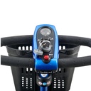 LiteRider GL141 tiller viewed from the front with the key in the switch